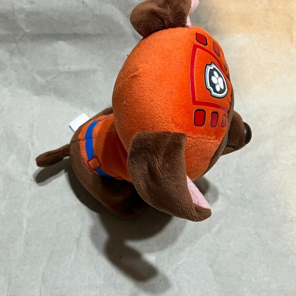 Ty Small Zuma PAW Patrol Plush‎ Brown Orange Beanie Boos Glitter Eyes 2017